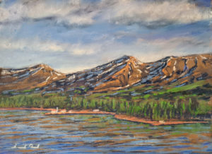 Lago en las montañas