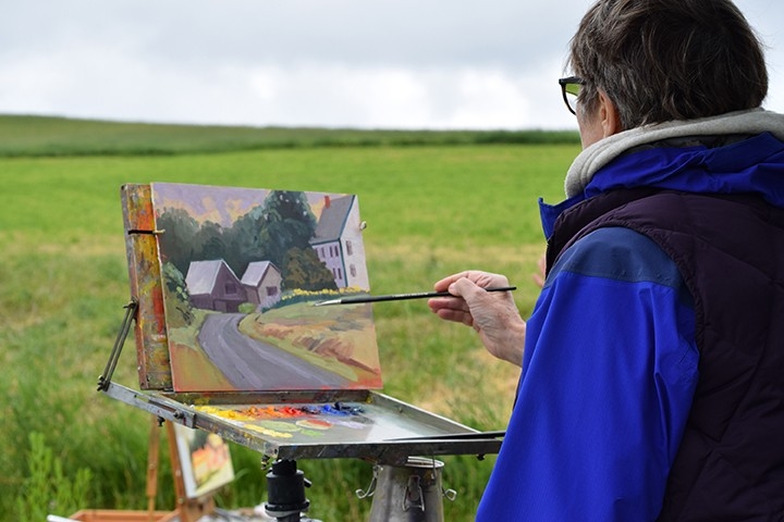 Como pintar paisajes