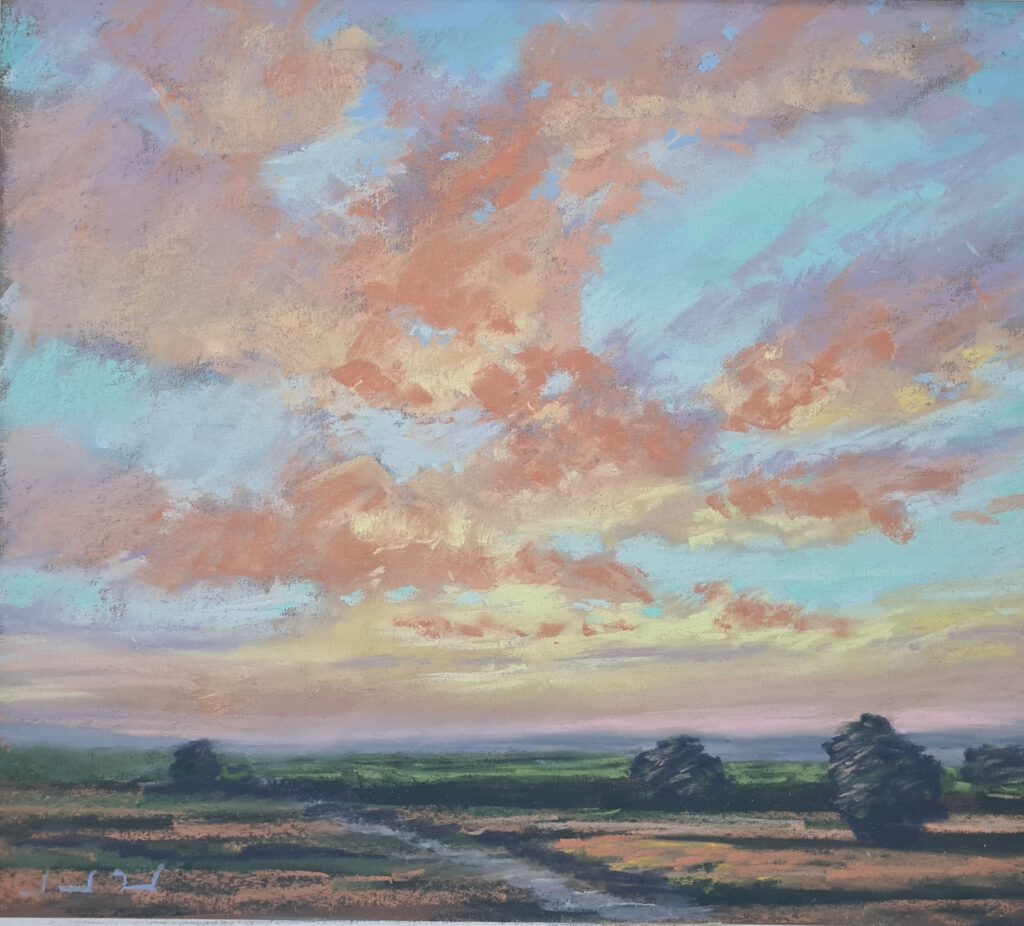 Cielo del crepusculo