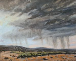 Tormenta en el campo