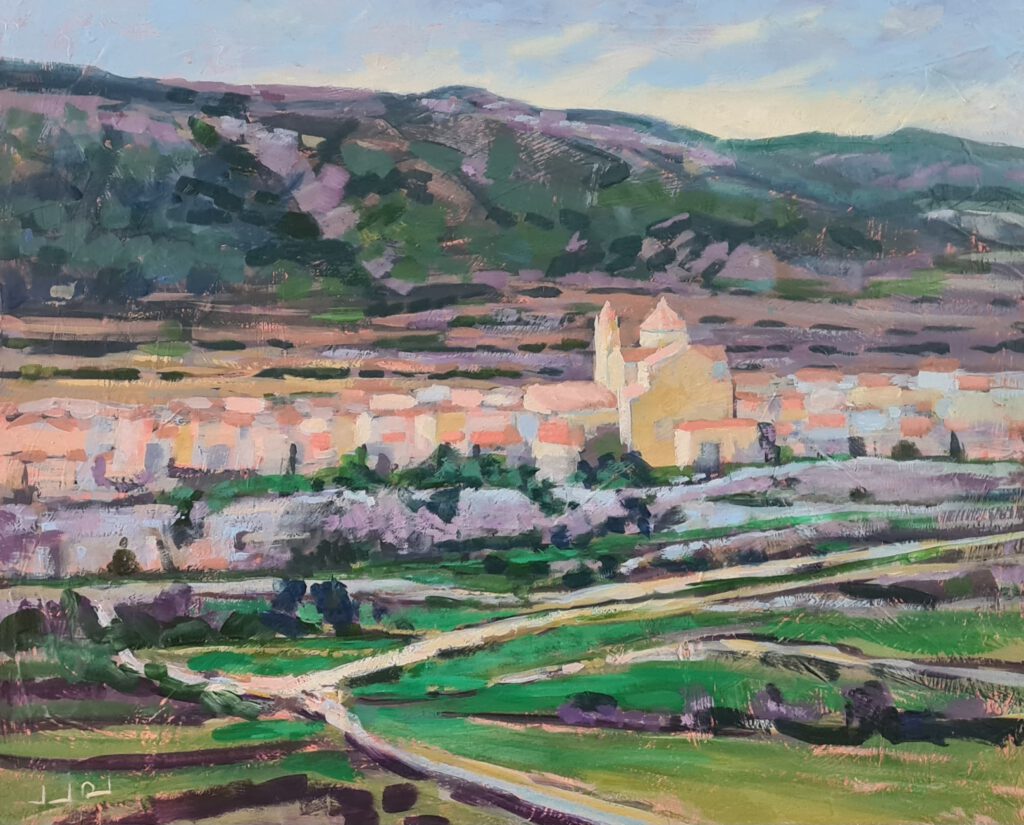 Vista de Cantavieja, pueblo del Maestrazgo